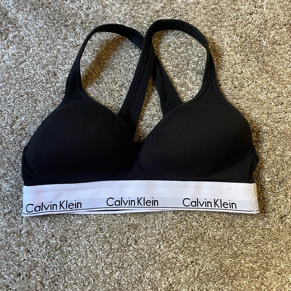 Calvin Klein Black Bralette - Picture 1 of 2